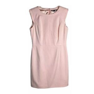 Gianni Bini Blush Pink Midi Sheath Dress